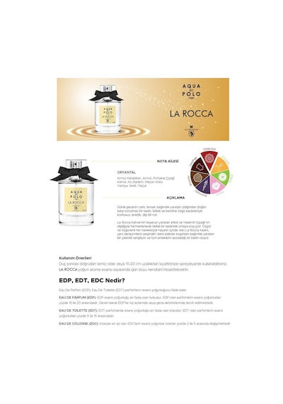 La Rocca Edp 50 Ml 3 Lü Kadın Parfüm Diğer