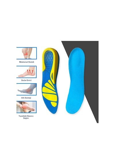 Gel Comfort GC14 Ortopedik Jel Tabanlık Yumuşak Rahat Konforlu Tabanlık