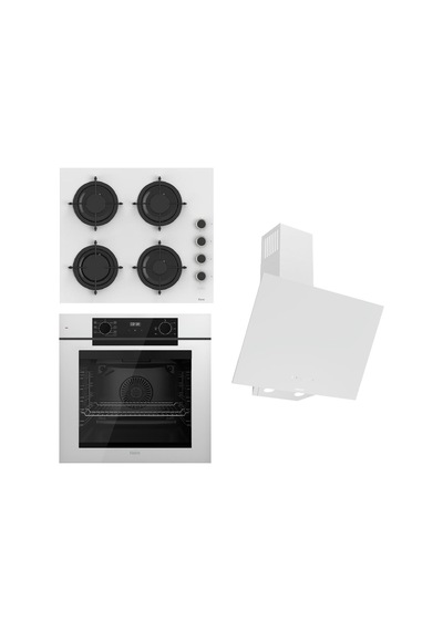Ferre CS206-FA + QEP63CB +D078-SA Steamart-Fryart-Silentart Serisi Beyaz Set