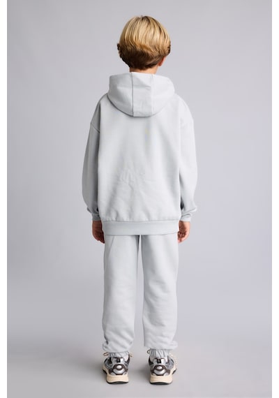 Defacto Overshirt Fit Kapüşonlu Kanguru Cepli Baskılı Sweatshirt Erkek Çocuk I6078a826wngr91 Gri-gr91