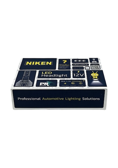 Niken Led Xenon Pro Serisi 9005 Hb3 Far Ampulü 2'li Takım