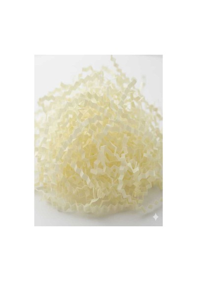 Açık Sarı Z Zigzag Kırpık Kâğıt Hediye Kutu İçi Dolgu Süsleme Ve Dolgu Malzemesi 1 Kg