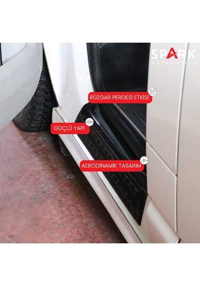 Volkswagen Transporter T6 2015-2020 Yıl Aralığı Uyumlu Kapı Eşiği 2 Parça