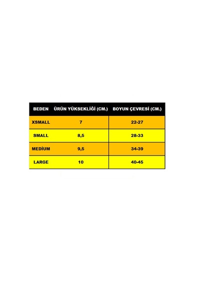 Sünger Boyunluk, Balen Destekli,