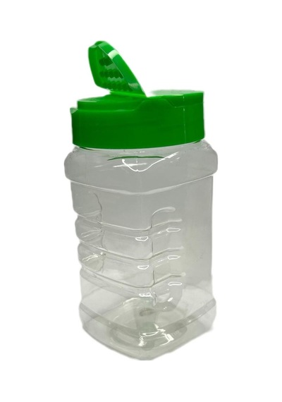 350ml Pet Açmalı Kapak Tutmalı Kavanoz, 12 Adet, Tutmalı Kavanoz, Baharat Kavanozu, Gıda Kavanozu Diğer