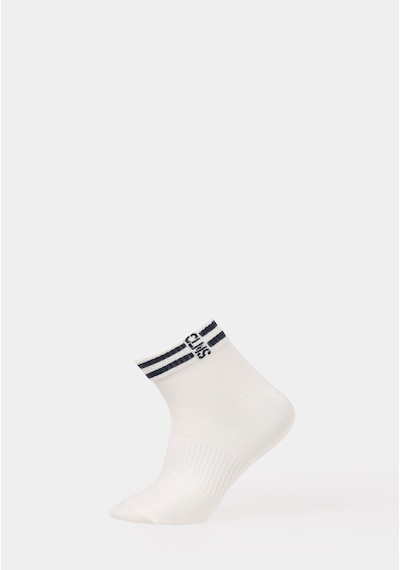 Colin's Colins Erkek Beyaz Çorap Cl1081389 Q1.v2 Whn White&navy