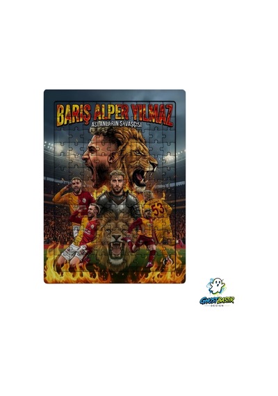 Barış Alper Yılmaz 99 Parça Ayaklı Puzzle Dekoratif Çocuk Yapbozu 0233