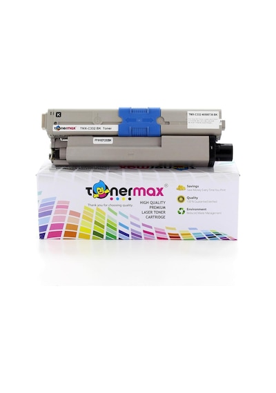 Tonerturk Oki 46508736 / C332 / Mc363 Siyah Uyumlu Toneri - Eco