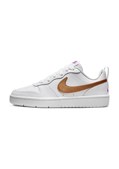Nike Court Borough Low 2 Se Unisex Leather Gerçek Deri Beyaz Sneaker