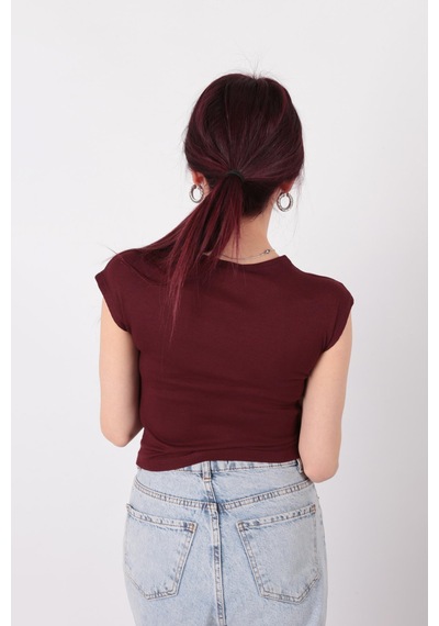 Busem S0015601 Kadın Bluz Bordo