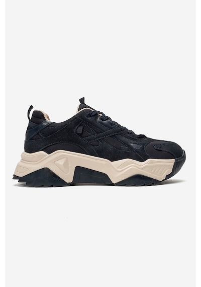 Lecce Lacivert Süet Kadın Spor Sneakers
