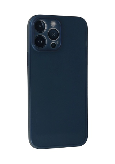 Apple Uyumlu iPhone 13 Pro Kılıf Pp Ultra İnce Kapak Mavi,