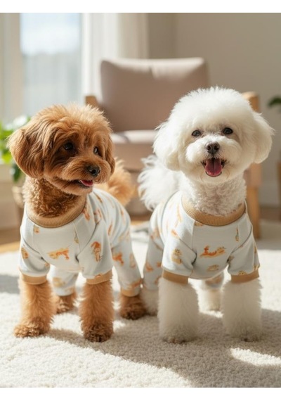 Bejjy Pamuklu Köpek Tulum Pijama