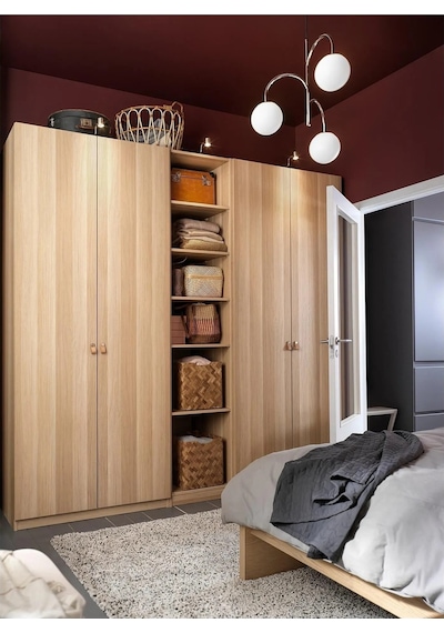 Ikea Meşe Ferah Kapaklı Gardırop Ikea Meşe Ferah Kapaklı Gardırop