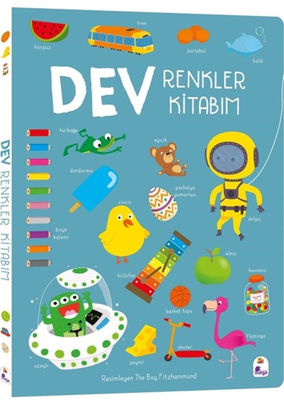 Dev Renkler Kitabım Ciltli