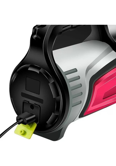 Sh Powermaster Şarjlı Ledli Uzun Menzilli Kamp Tipi Işıldak Fener Js-881a Najmaddin