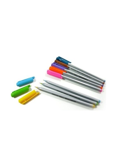 Tükenmez Trıball 1mm Renkli 8 Li Set 01003 Nocolor