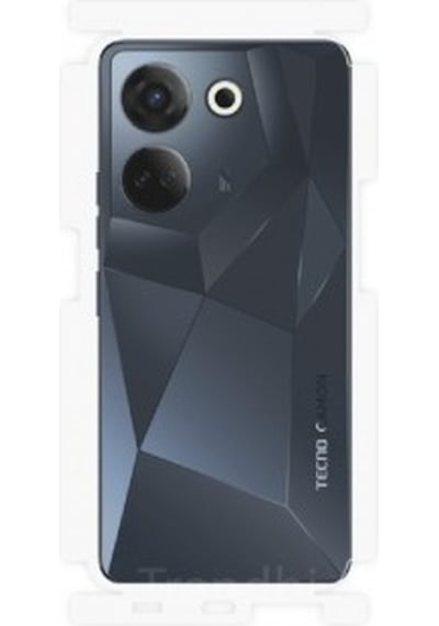 Tecno Camon 20 Arka Ve Yan Koruyucu Poliüretan Film
