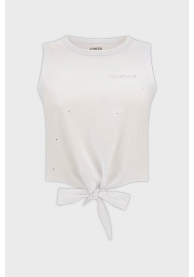 Guess Bayan T Shirt V5gı01 I3z14 G011 Beyaz Beyaz