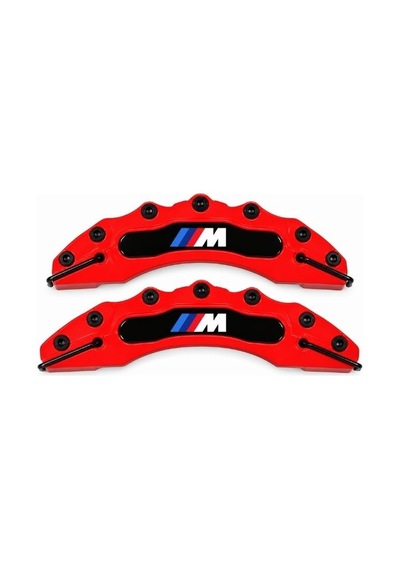 Cartex Bmw M Kırmızı Kaliper Kapağı 4 Parça Set Universal Uyumlu