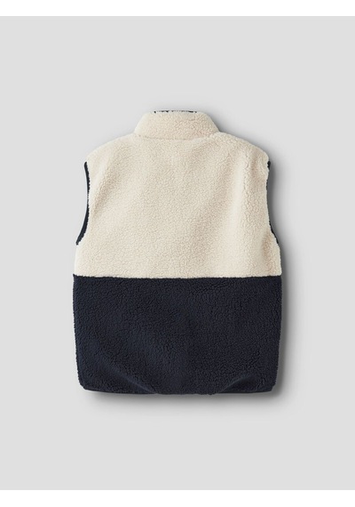 Name It Nkmmacey Teddy Vest Block Erkek Çocuk Yelek 13257215 Çok Renkli