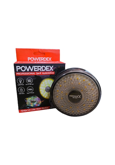 Powerdex 10mt Şarjlı Telli Peri Ledli 8 Animasyonlu Günışığı Ve Rgb Renk Makaralı Süsleme Ledi