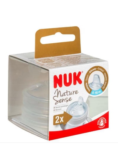 Nuk Nature Sense Isı Göstergeli Pp Alıştırma Bardağı 150 Ml - 2 Adet Yedek Başlık Yeşil