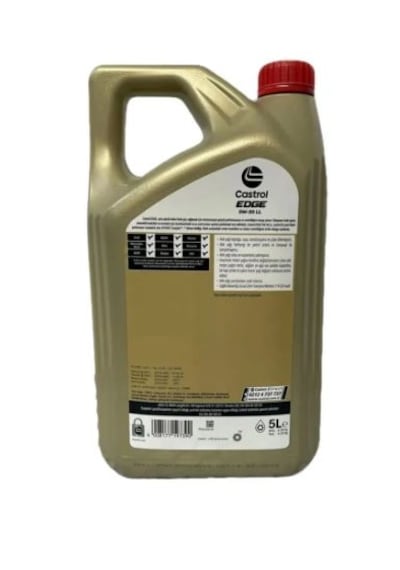 Yeni Castrol Edge 5w30 5 Litre Motor Yağı