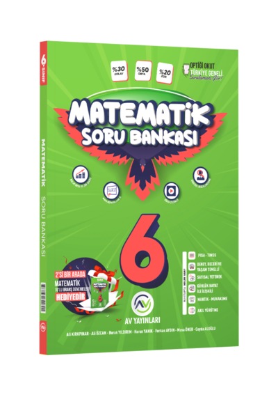 Av Yayınları 6.sınıf Matematik Soru Bankası
