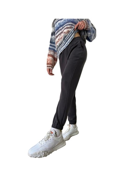 Giyimodam Modal Kumaş Jogger Eşofman Altı Unısex Antrasit