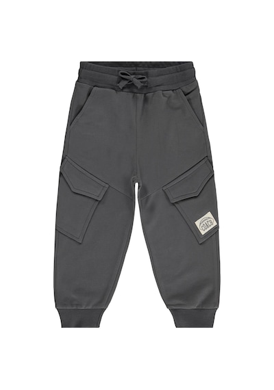 Civil Boys Basic Kargo Cepli 2-5 Yaş Eşofman Altı - Gri Antrasit