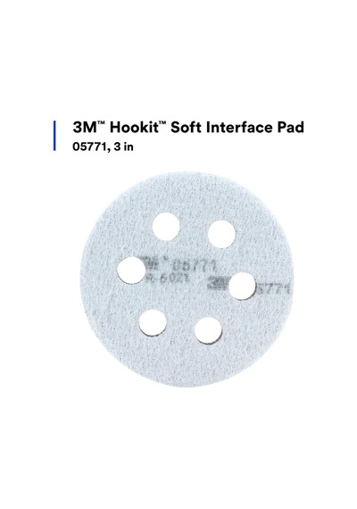 3m Hookit Soft Interface Pad, 05771, 3 İn