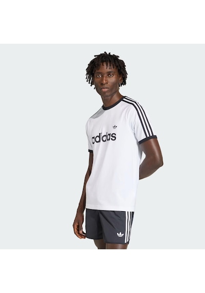 Adidas 3-stripes Slim Ringer Erkek Tişört C-adıkf0418e50a00 Beyaz