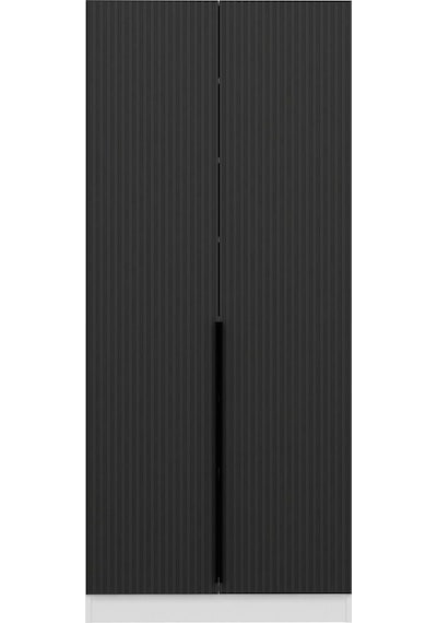 Minar Kale 210 Cm 2 Kapaklı 2b Raf Portmanto Byz Mbr Çizgili Ant