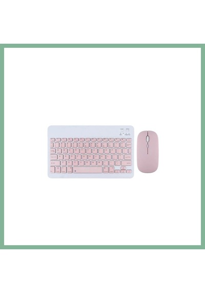 Bşkvirgo Kyb71 Kablosuz Türkçe Q Klavye Mouse Set - Pembe Bsk2026 Diğer