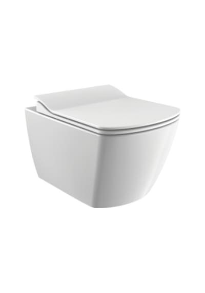 Creavit Elegant Rim-Off Kanalsız Asma Klozet Kapak Dahil Eg321