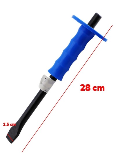 Düz Uç Korumalı Beton Murç Düz Keski Kırıcı -28cm