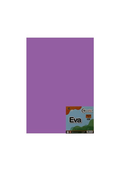 Bafix Eva Düz Renk 50x70 Mor