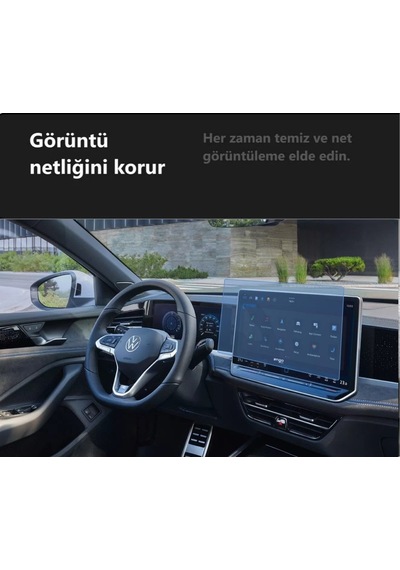 Volkswagen Passat Variant 12.9 İnç Ekran Koruyucu Multimedya