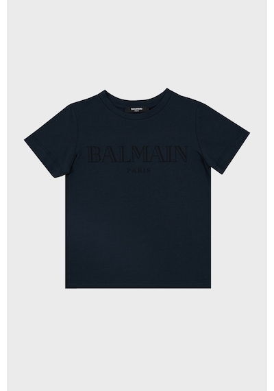 Balmain Çocuk T Shirt 6m8721 Mx030 621 Lacivert