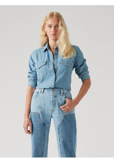 Levi's Essential West Denim Kot Gömlek - 16786-0018 001