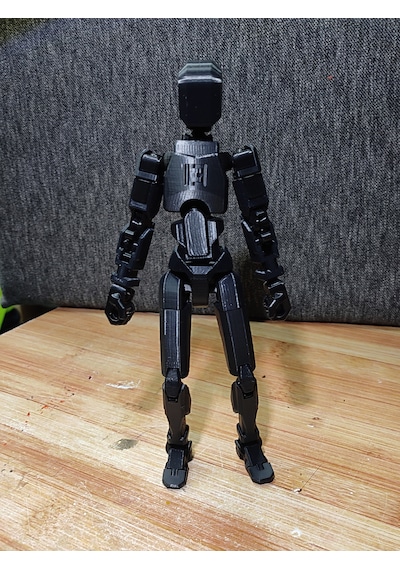 Dummy 13 Extra Büyük Aksiyon Figür Oyuncak 26cm Siyah