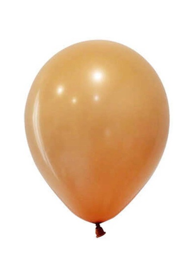 Balonevi Balon 12" Karamel Renk 12 İnç Balon 100 Lü Paket