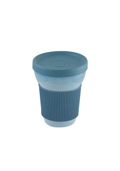 Bonna Experience Sky Softline Silikon Kapaklı Porselen 350cc Mug