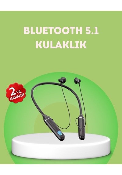 Northcity Gürültü Azaltmalı Mikrofonlu Kablosuz Bluetooth Kulaklık - Bluetooth 5.1, 100 Saat Pil Ömrü