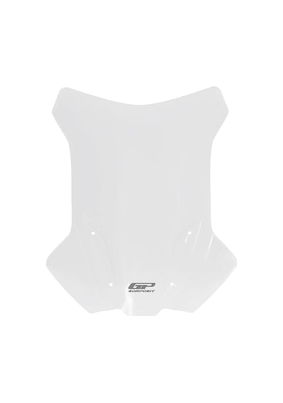 GP Kompozit KTM 250 / 390 Adventure 2020-2024 Uyumlu Ön Cam Şeffaf 49 cm