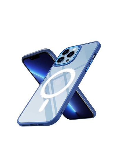 Apple Uyumlu iPhone 12 Pro Wireless Şarj Özellikli Zore Krom Magsafe Silikon Kapak