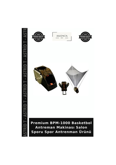 Premium Bpm-1000 Basketbol Antreman Makinası Salon Sporu Spor Antrenman Ürünü