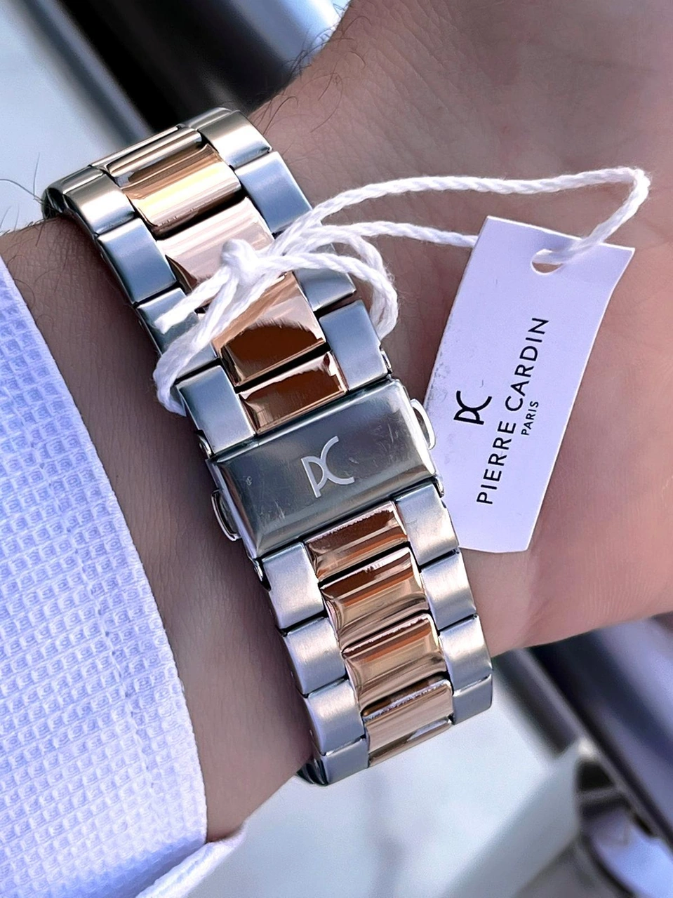 Pierre Cardin İtalyan Tasarım Bileklik Hediyeli Çelik Kasa Ve Kordon 3 Atm Erkek Kol Saati Pc.1004.ms2 Rose Gold - Gümüş Pierre Cardin İtalyan Tasarım Bileklik Hediyeli Çelik Kasa Ve Kordon 3 Atm Erkek Kol Saati Pc.1004.ms2 Rose Gold - Gümüş