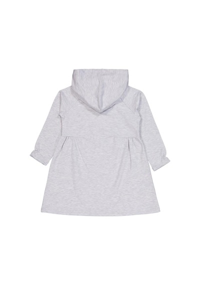Civil Girls Kapişonlu 6-9 Yaş Elbise Karmelanj